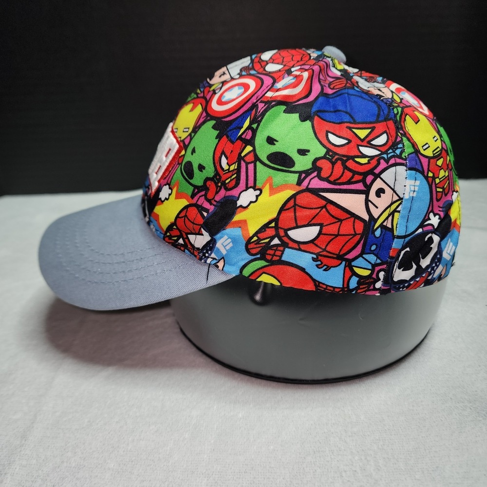Marvel Comics Baseball Cap Kawaii Super Heroes Adjustable - Picture 4 of 6